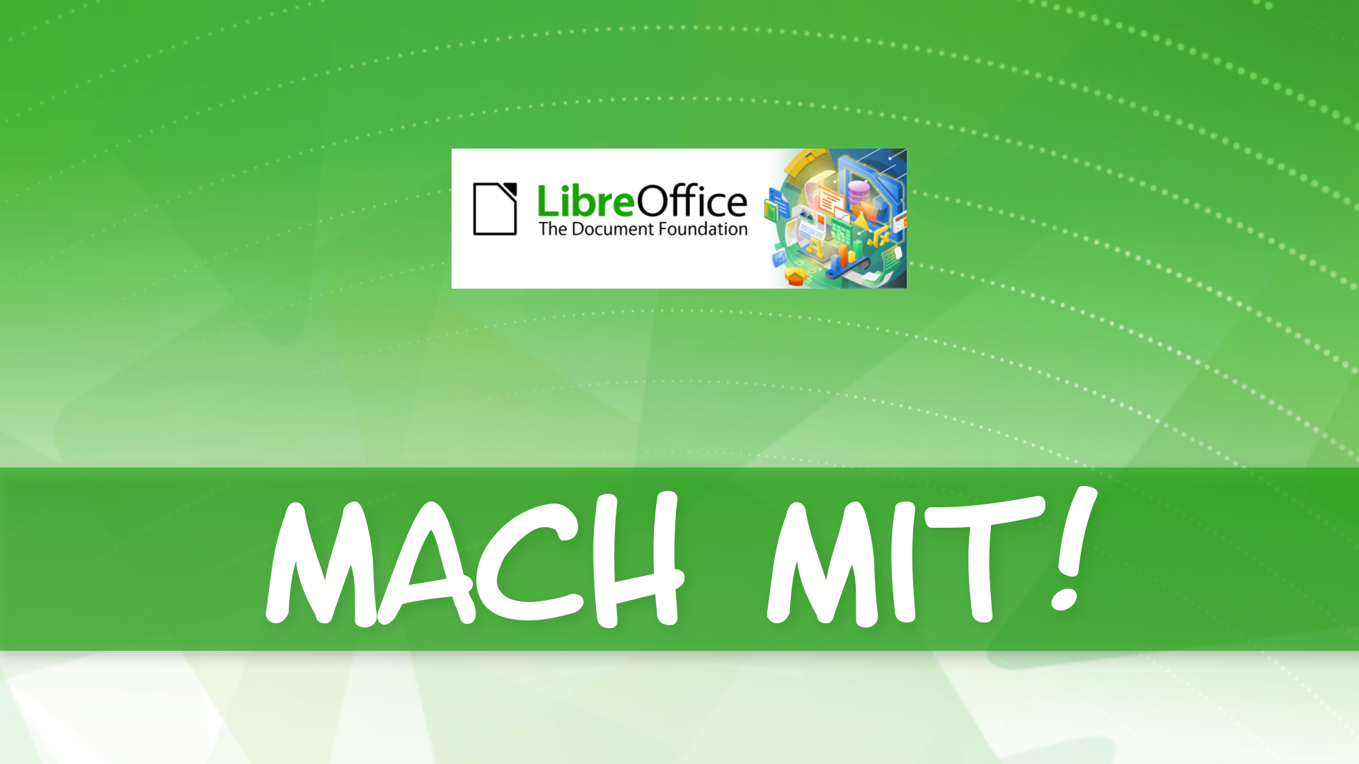 Mach mit im LibreOffice-Projekt!